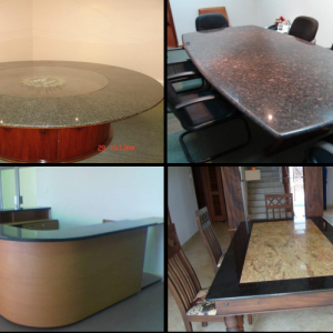 Granite countertops and tabletops