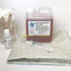 For the Full Kit used for polyester resin, below are the specifications: Polyester Resin -1kg Supplied with MEKP hardener ( Catalyst ) - 30g -Also supplied with syringe Supplied with 2 calibrated mixing cups, 2 stirring sticks , 2 Pairs of disposable gloves Supplied with Chopped Strand Matt - 1 Sq Meter - 300g/Sq M - Sent Folded - Suited for fibreglass repairs & wet lay up - Contact us for pricing in Kampala, Uganda. Delivery can be made within East Africa in Rwanda, Burundi, DR Congo, Kenya, Tanzania and South Sudan