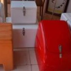 Motorcycle and Scooter Delivery - Courier - Carrier - Rear Mounted Fiberglass Boxes Supplier and Manufacturer in Kampala - Uganda - UEL RESINS AND FIBERGLASS